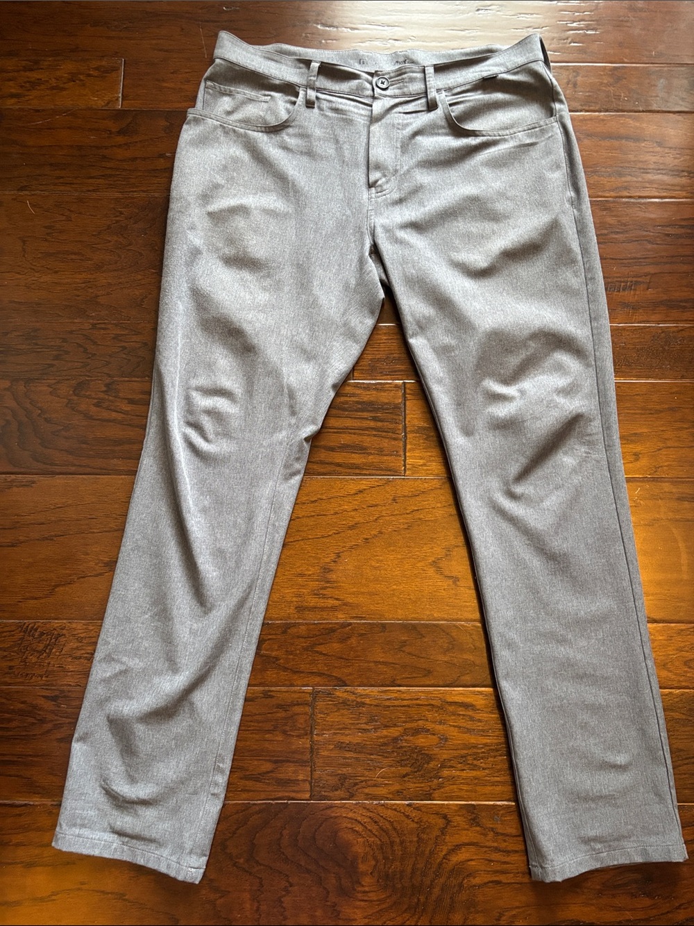 Travis Mathew Men's Gray Casual Stretch Pants